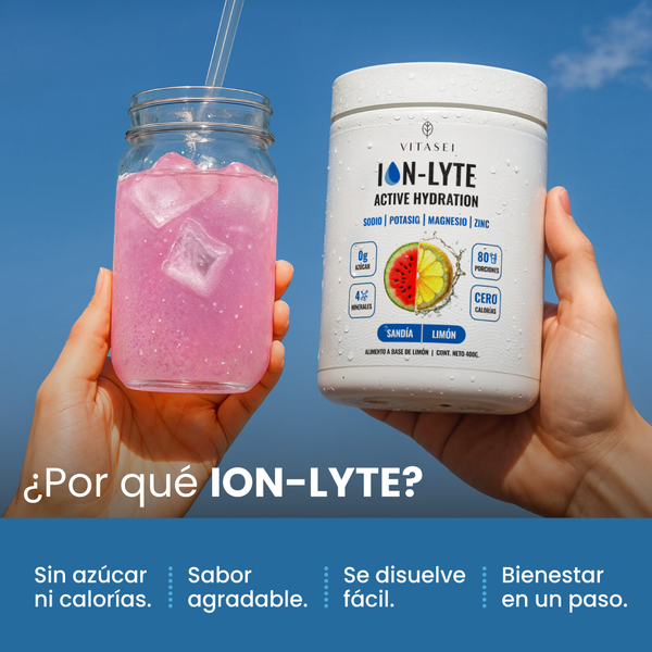 Kit x3 Ion-Lyte hidratante con electrolitos sabor sandía-limón
