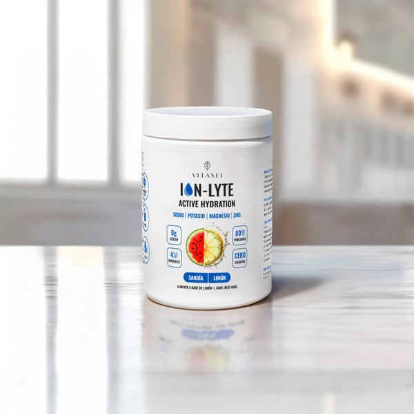 Hidratante Ion-Lyte con electrolitos sabor sandía-limón